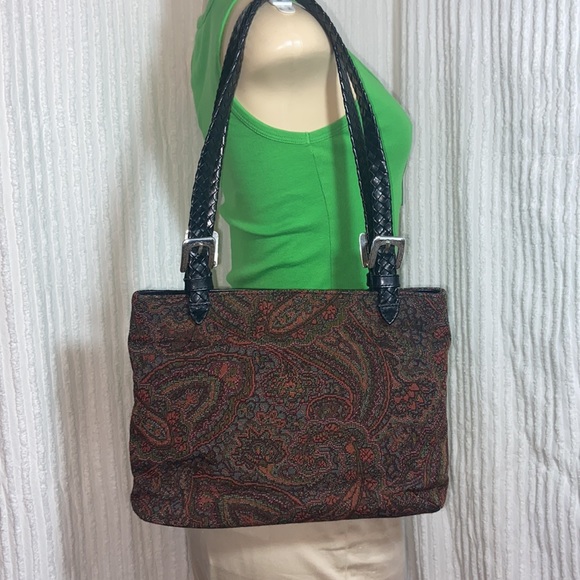 Authentic Vintage Brighton Paisley Tapestry Purse - Picture 2 of 12